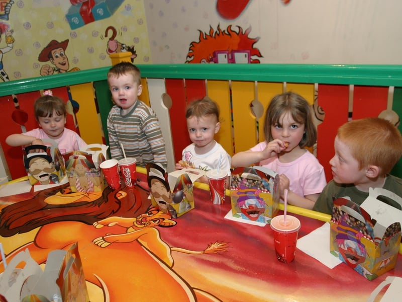 Birthday celebrations for Conal Mclaughlin.