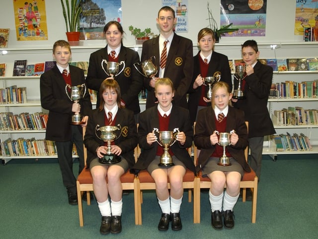 Coláiste Bhríde / St Brigid's College prizegiving in 2003