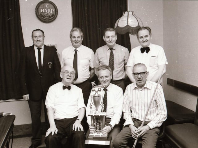 George's Bar Veterans' Billiards Final.