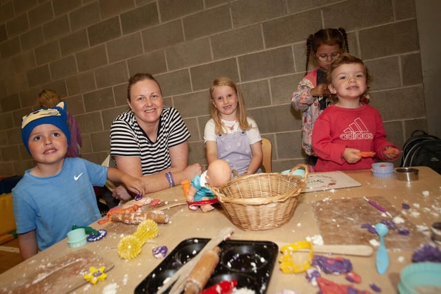 Fun and games baking at Friday night's Féile 23 Big Night Out at Long Tower Youth Club, Derry.