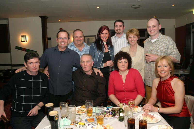 Party celebrations back in 2004: Jacqueline and Adrian Melaugh