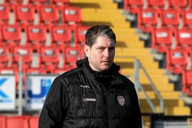 Ruaidhrí Higgins, manager of Derry City FC. Photo: George Sweeney