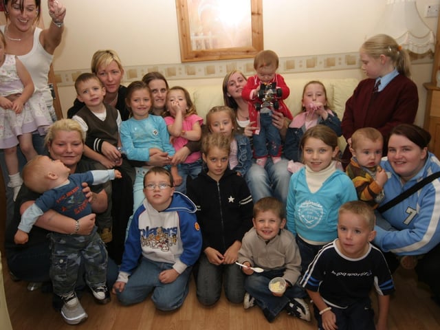 Parties and celebrations in Derry in October 2005.