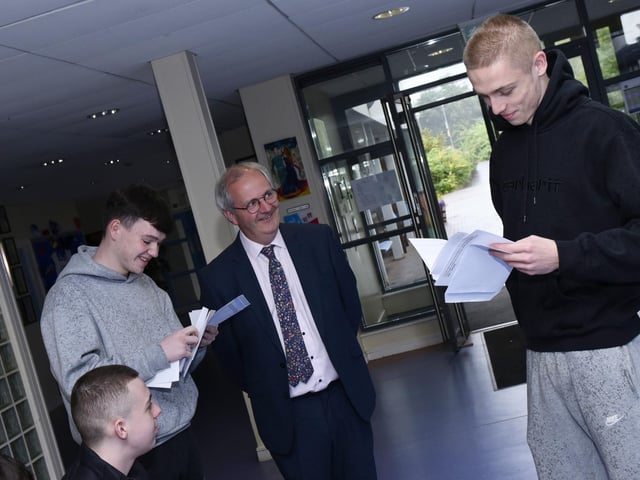 A-Level results at Oakgrove.