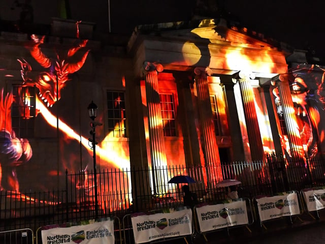 The Mythical Escape at the courthouse on Bishop Street. Photo: George Sweeney