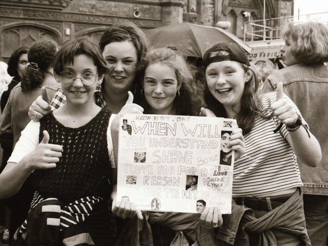 The Boyzone Roadshow in Derry back in July 1995