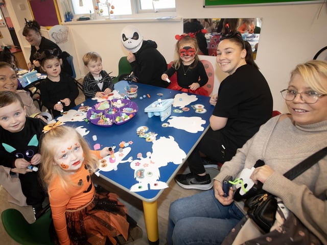 Halloween Family Fun at CPTT (Creggan) during last week's celebrations.