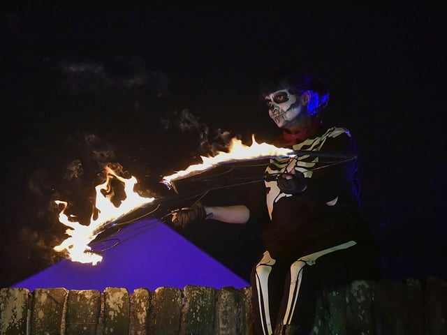 Spooky characters at the 2025 Halloween festivities in Derry’s city centre. Photo: George Sweeney