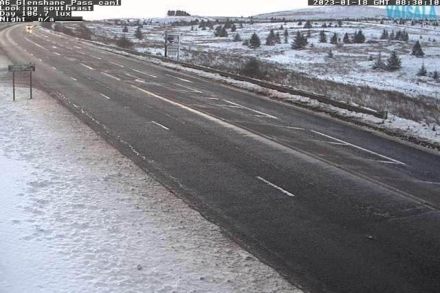 The Glenshane Road this morning.