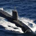 A Trafalgar class submarine. It's been suggested the submarine spotted at the weekend was of the newer Astute class.