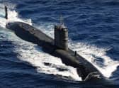 A Trafalgar class submarine. It's been suggested the submarine spotted at the weekend was of the newer Astute class.
