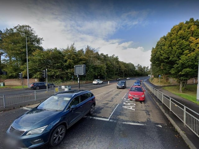 Madams Bank Road (Bóthar Fhearsaid na Mná Uaisle). Madam's Bank is slobland below Garden City/Talbot Park, also known as Ferguson's Slob, and a navigation light in the Foyle. Madam was probably Lady Ferguson (Bryson).