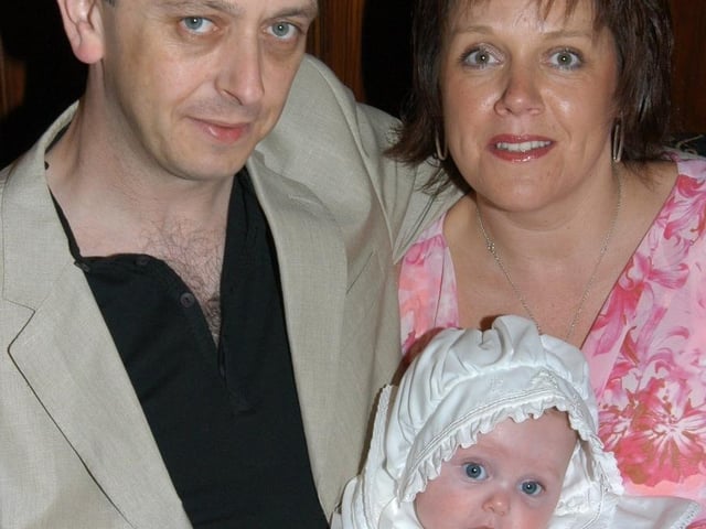 Baby Robyn McClenaghan.