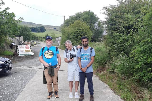 Martin Porter, Danny McLaughlin and Sreejesh Derry and India