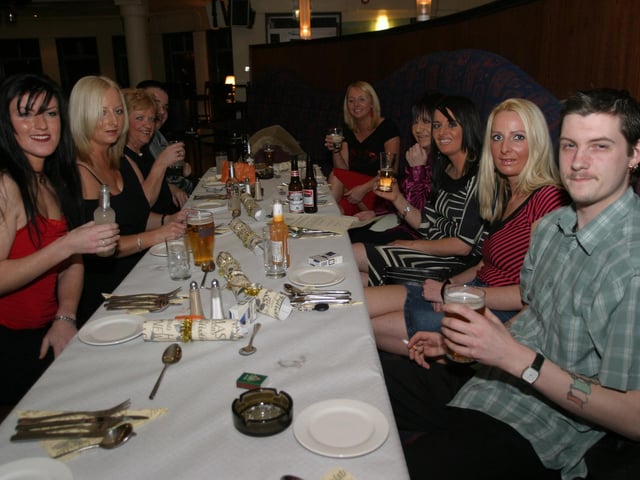 Derry Christmas parties 20 years ago in December 2003