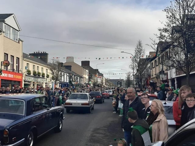 Buncrana St Patrick's Day parade 2023.