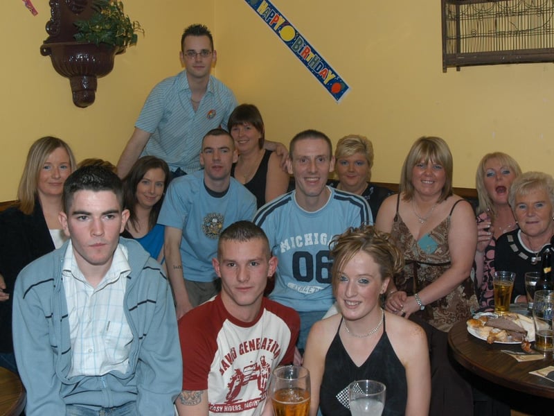 Paul's birthday in the Argyle Arms.