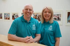 George McGowan, Project Director and Mary Breslin, Deputy Director, of Health For Life