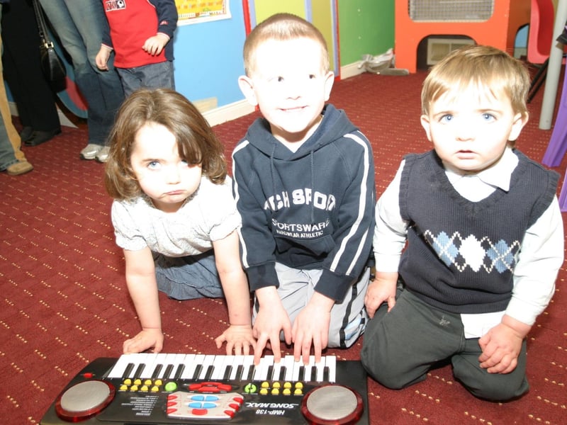Christmas parties in Derry in December 2003.