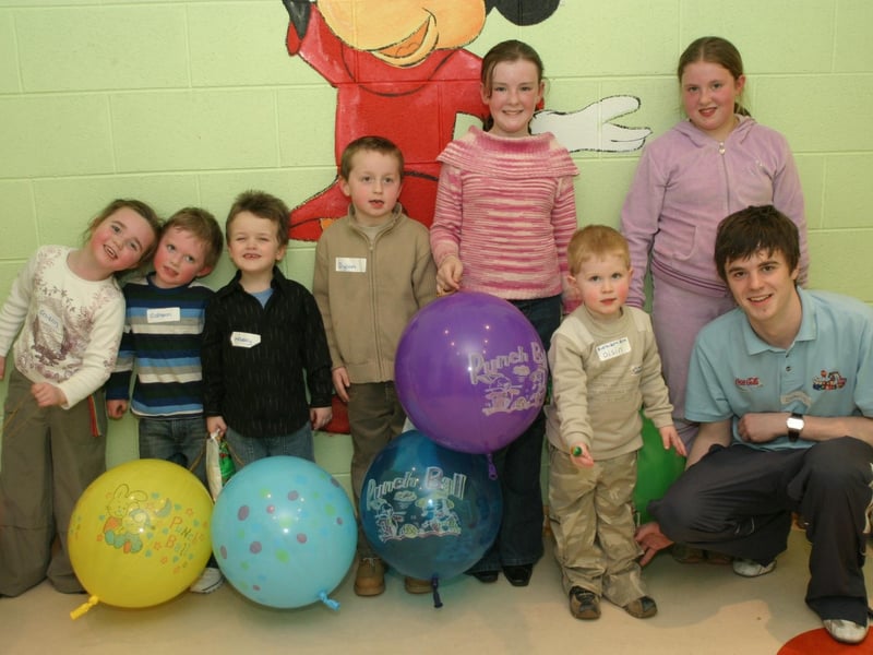 Oisin McGuinness party pics from 20 years ago.