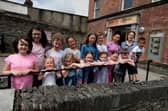 Children pictured at an Echo Echo Dance Theatre Company Summer Scheme.