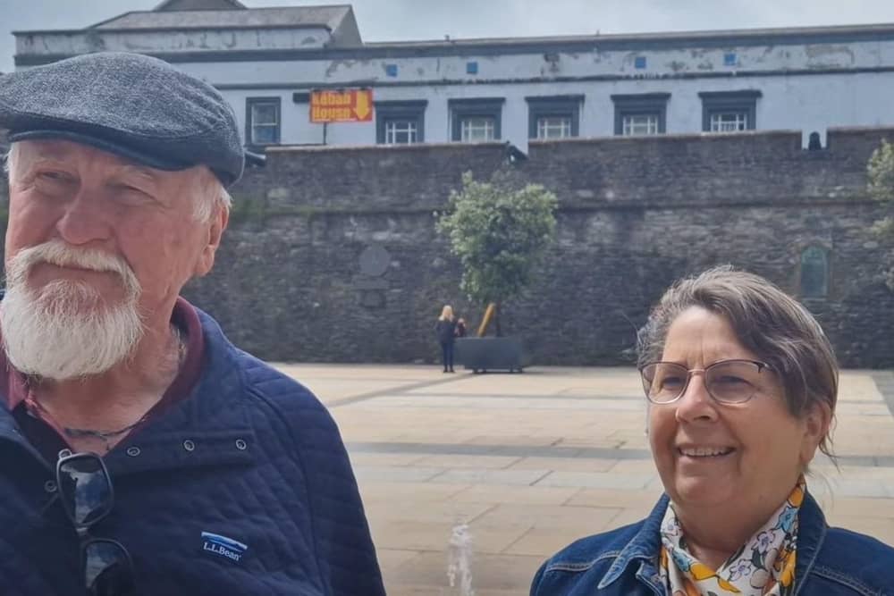 U.S tourists on their journey through Ireland, discovering their heritage.