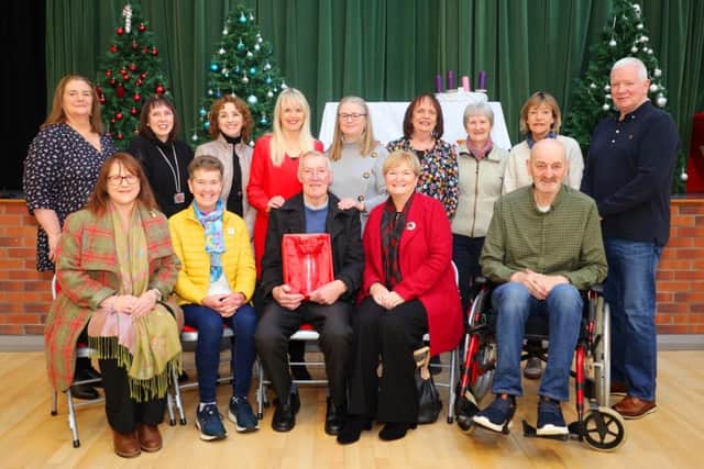 St Cecilia’s caretaker Tony Morrison retired on Thursday after 47 years in the school.