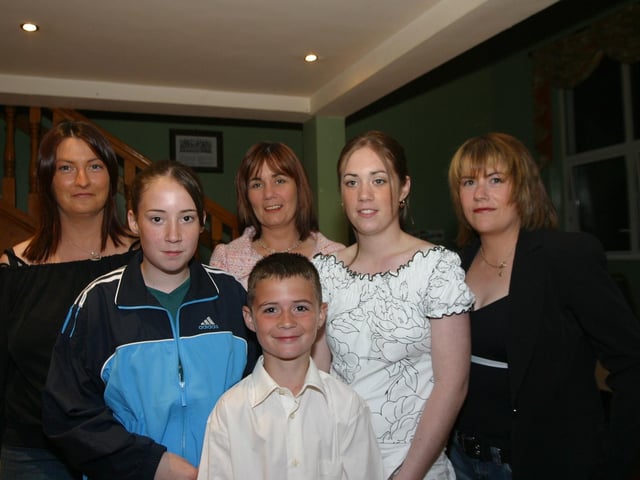 Parties and celebrations in July 2004: Liam Curran.