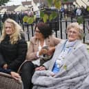 Bridie McBrearty at the launch of a new garden of tribute in memory of the 1981 hunger strikers and local republicans, including her son George who was shot dead in 1981.