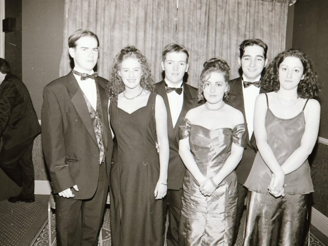 St Cecilia's and St Joseph's formal in January, 1995.