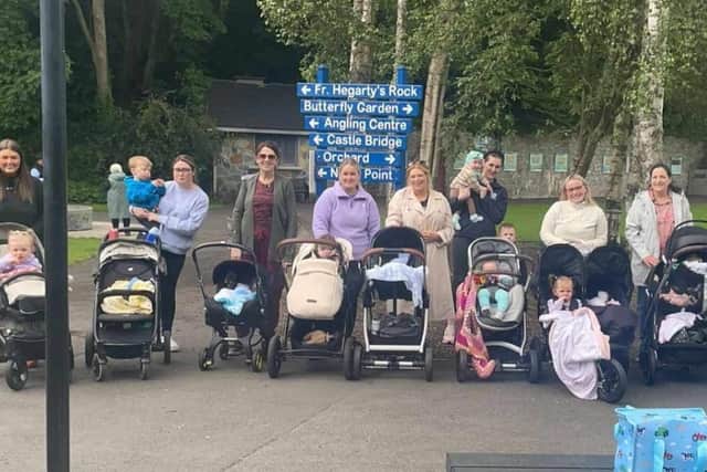 Some of the mammies at the 'Mummy Meet Up.'