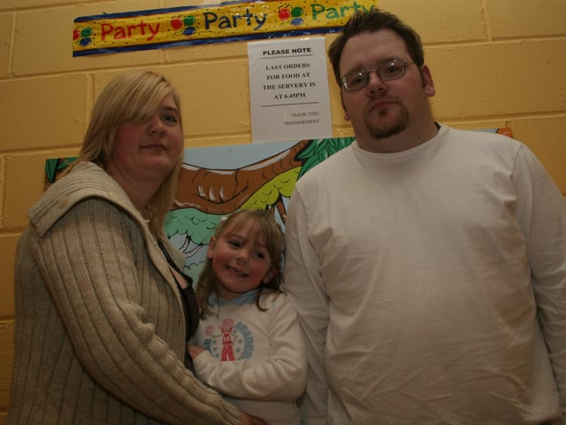 Parties and celebrations April 2005: Tara Dawick.