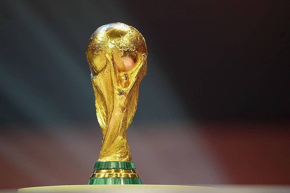 The World Cup Trophy.