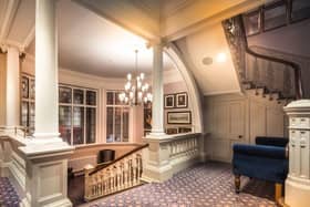 The stunning, restored interior of Bishop's Gate Hotel.