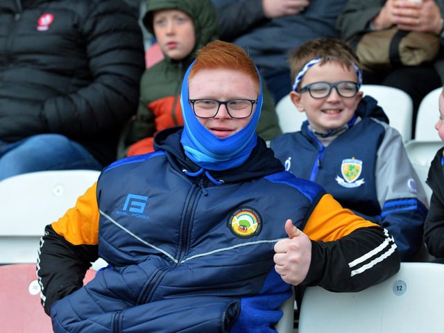 Fans at Celtic Park for the on Sunday afternoon. Photo: George Sweeney