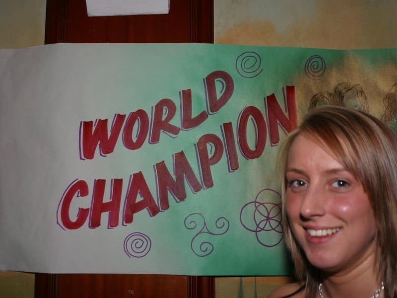 Party pictures from 2004. World Champion Dance