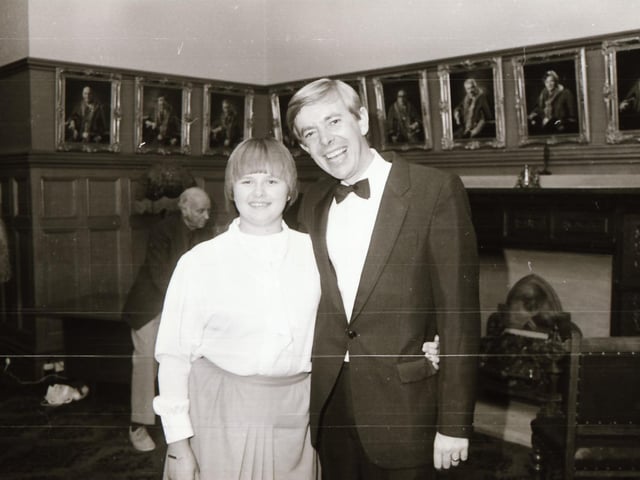 TV presenter Henry Kelly at the Guildhall.