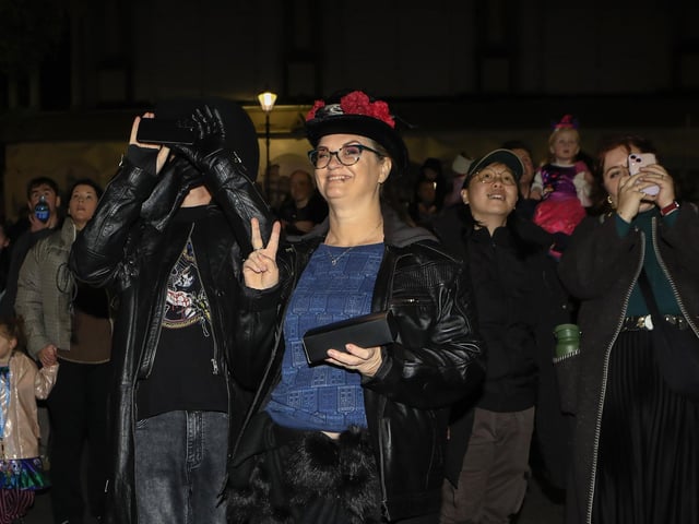 Awakening the Walled City Trail, celebrating the 40th anniversary of the Derry Halloween Festival. (Photo - Tom Heaney, nwpresspics)