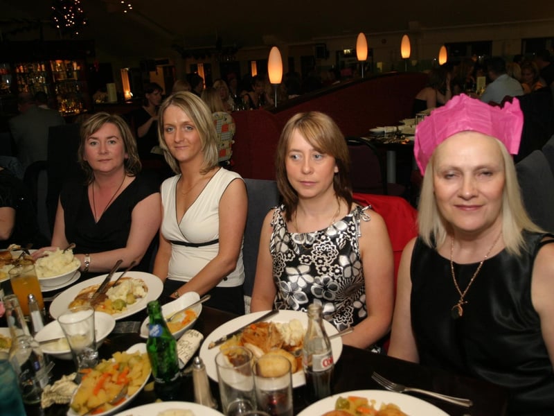Christmas parties in Derry in December 2003.