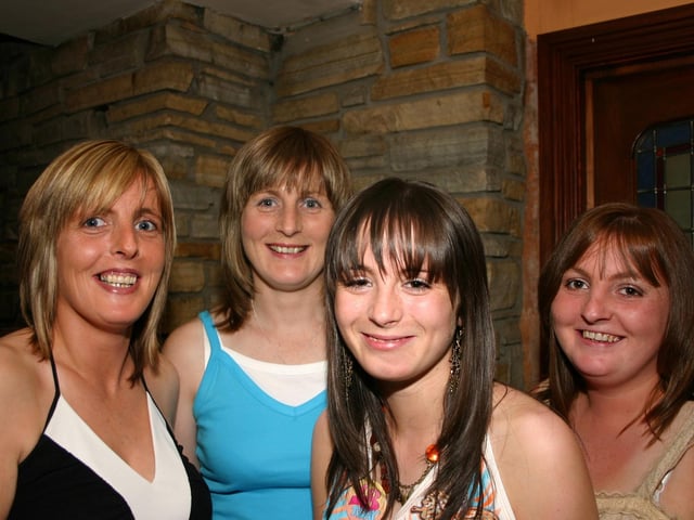 Left to right Shauneen Cathy Angela enjoying the birthday party in Rafters 8409dd : .