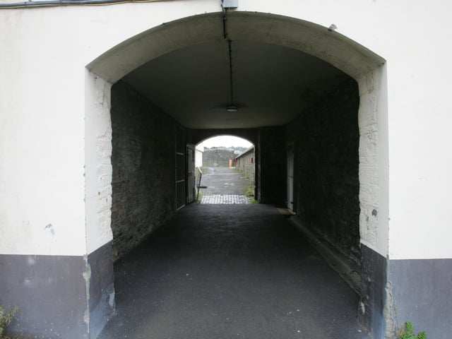 The former British Army military barracks at Ebrington in September 2005 shortly after it was transferred to the Executive.