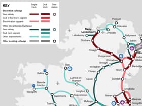 A potential future rail network.