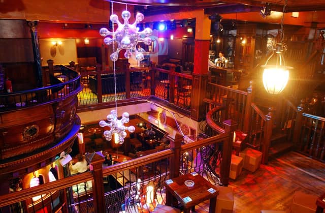 Jackie Mullan's pub on Little James Street back in February 2005.