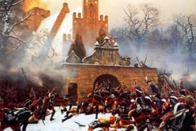 The Battle of Leuthen by Carl Röchling. Connell O'Donnell fought at Leuthen and at Hochkirchen, where he 'contributed to the victory by his valour at the head of a storming column of sixteen battalions'.