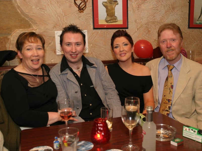 Party time back in 2004: Patricia O'Kane.