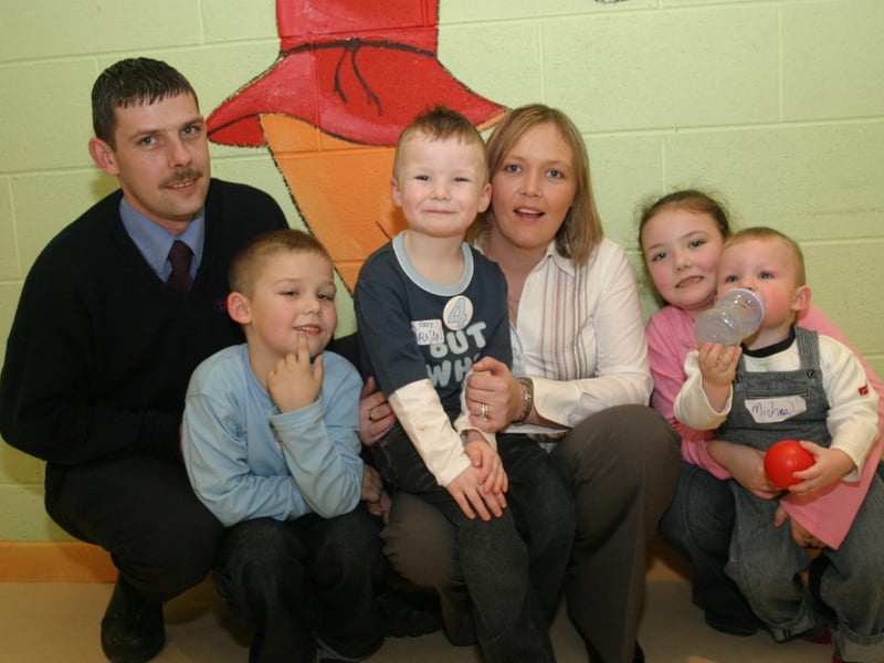 Parties and celebrations back in 2004: Tiarnan Clarke.