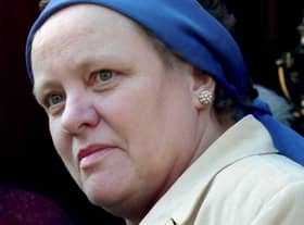 The late Mo Mowlam in Derry. (Picture Hugh Gallagher)