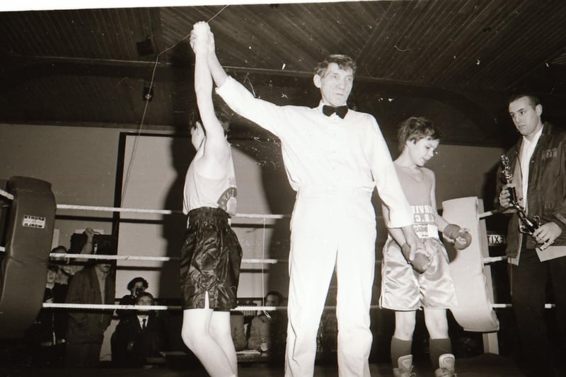 Fairview boxing tournament in the Delacroix back in February 1995.