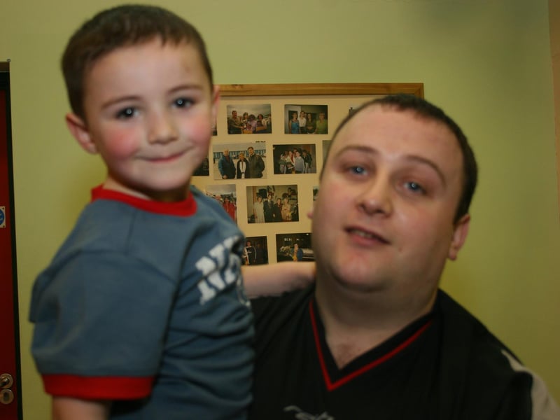Parties and celebrations in Derry in April 2005.