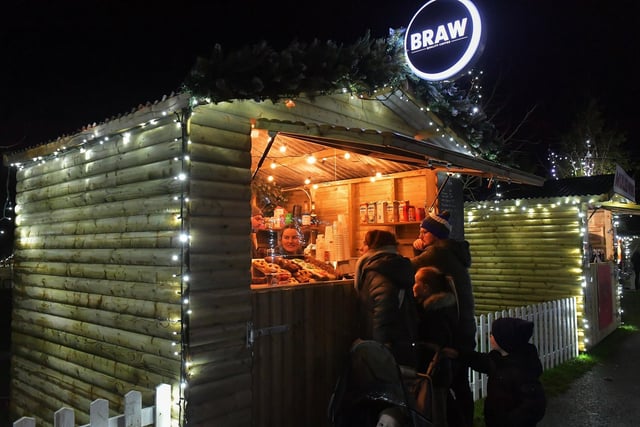 The Buncrana Christmas Market in Swan Park opened on Friday and will be open daily from 12 noon to 9pm until Sunday, 8th December. Photo: George Sweeney